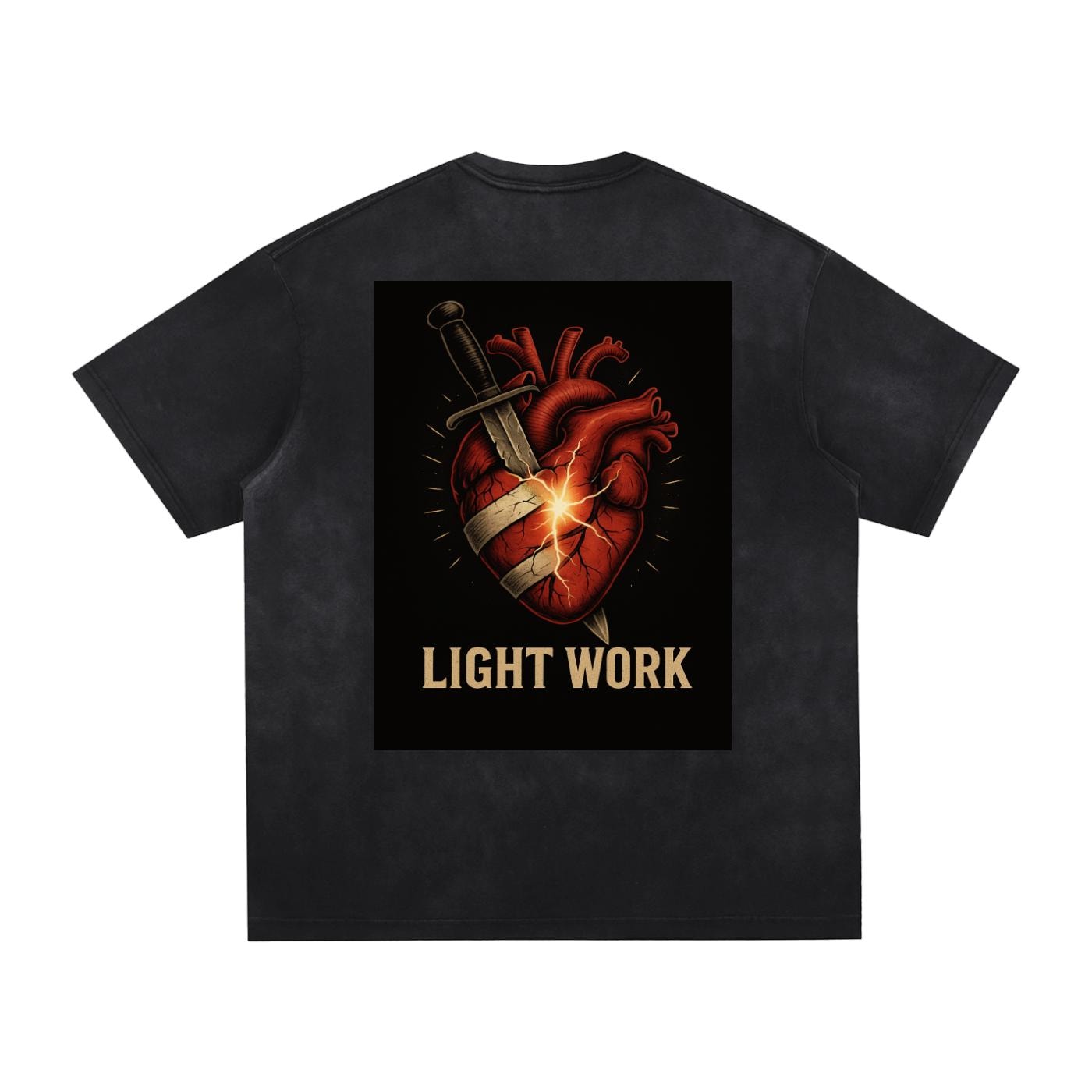 Vintage Washed Hand-Frayed T-Shirt