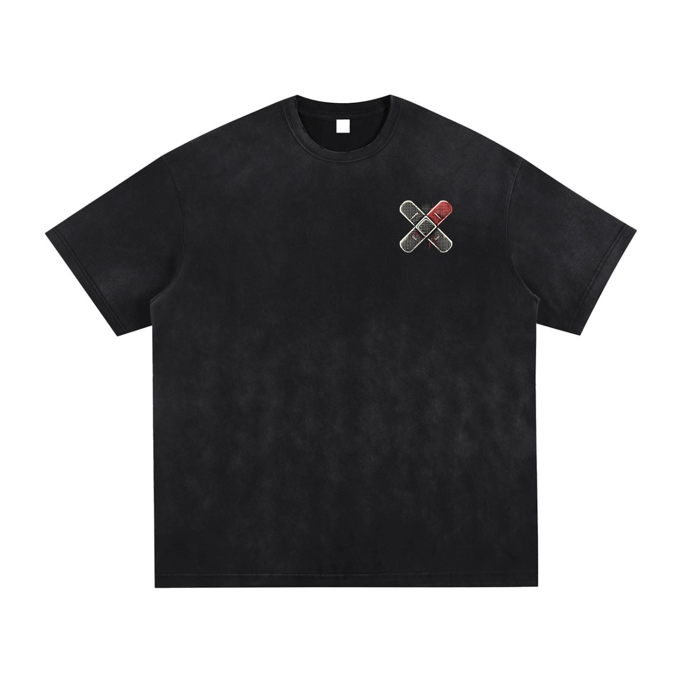 Vintage Washed Hand-Frayed T-Shirt