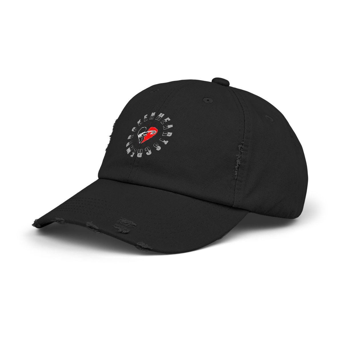 Inspirational Unisex Distressed Cap | Healing, Motivation, Affirmation, Everyday Wear, Gifts for Friends